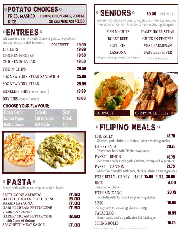 Main Menu